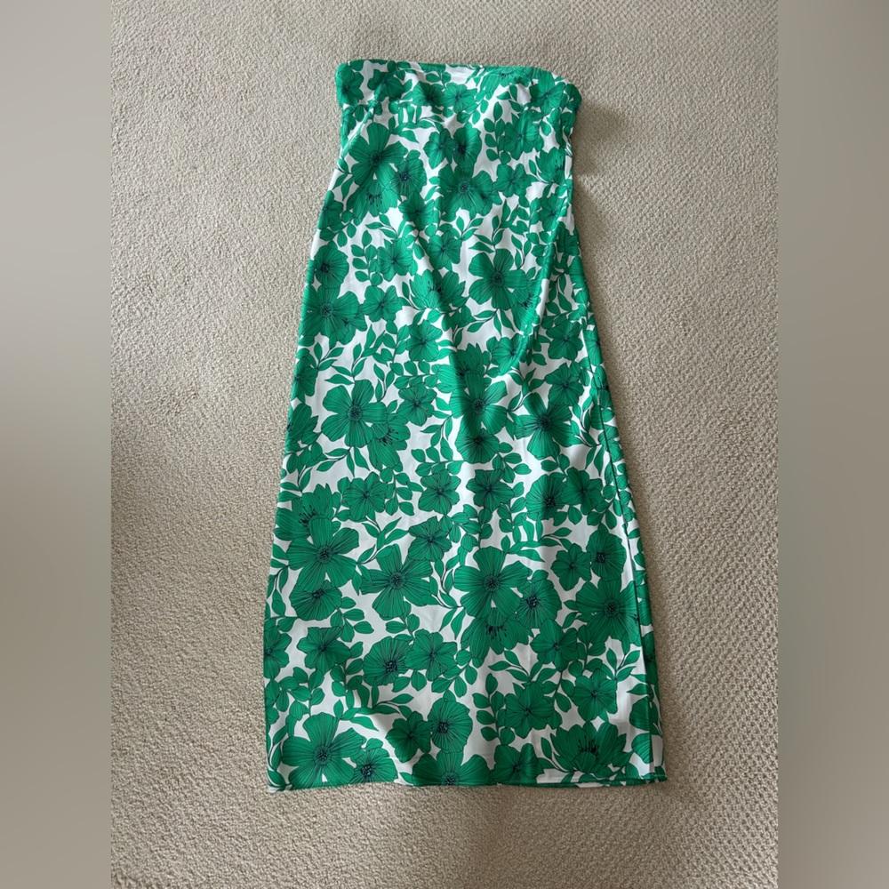 JCREW strapless dress